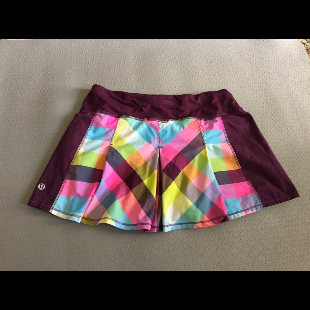 Lululemon athletic skort, size 4.